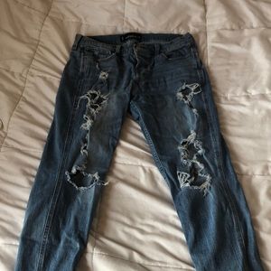 Hollister Vintage Distressed Boyfriend Jeans